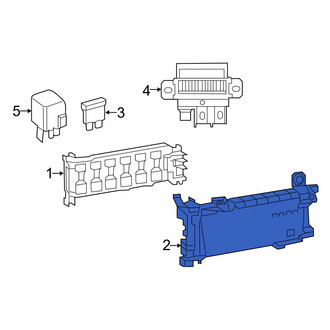Mercedes-Benz OE - Fuse and Relay Center Bracket