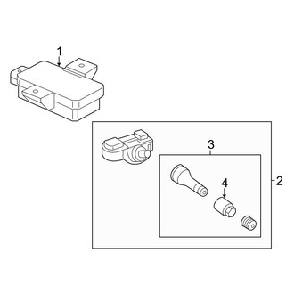 Mercedes-Benz OE - Electrical - Tire Pressure Monitor Components