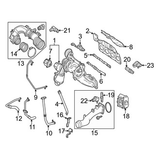 Mercedes-Benz OE - Engine - Turbocharger & Components (Base / 4Matic)