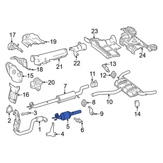 Mercedes-Benz OE - Catalytic Converter