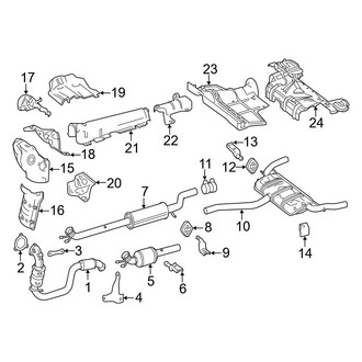 Mercedes-Benz OE - Exhaust System - Exhaust Components