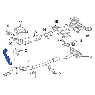 Mercedes-Benz OE - Catalytic Converter