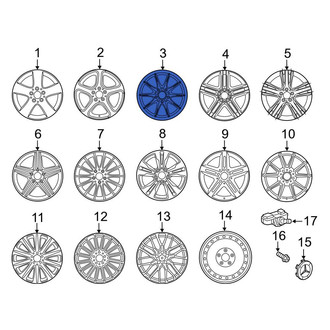 Mercedes-Benz OE - Wheel