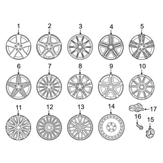 Mercedes-Benz OE - Wheels