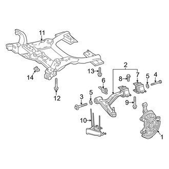Mercedes-Benz OE - Front Suspension - Suspension Components