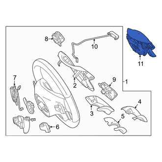 Mercedes-Benz OE - Steering Wheel Air Bag