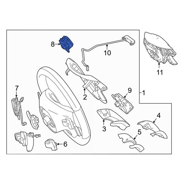 Steering Wheel Radio Controls