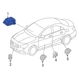 Mercedes-Benz OE - Air Bag Control Module