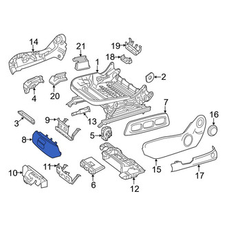Mercedes-Benz OE - Front Seat Storage Drawer