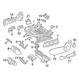 Mercedes-Benz OE - Seats & Tracks - Tracks & Components