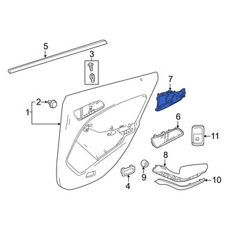Mercedes-Benz OE - Front Left Outer Exterior Door Handle