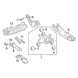Mercedes-Benz OE - Rear Suspension - Suspension Components