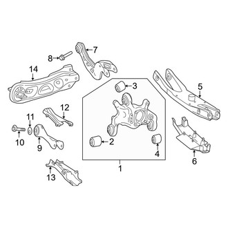 Mercedes-Benz OE - Rear Suspension - Suspension Components (AWD)