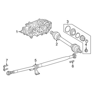 Mercedes-Benz OE - Rear Suspension - Axle & Differential
