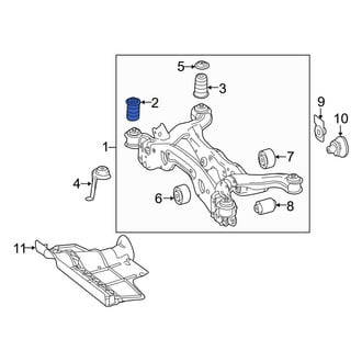 Mercedes-Benz OE - Front Suspension Crossmember Insulator