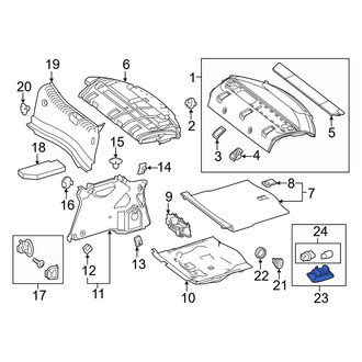 Mercedes-Benz OE - Rear Cargo Area Light
