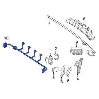 Mercedes-Benz OE - Rear Parking Aid System Wiring Harness