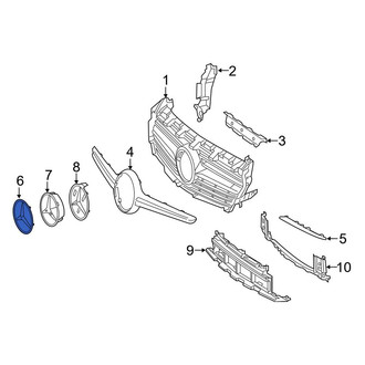 Mercedes-Benz OE - Front Grille Emblem
