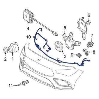 Mercedes-Benz OE - Front Parking Aid System Wiring Harness