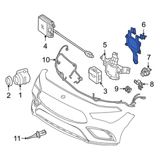 Mercedes-Benz OE - Cruise Control Distance Sensor Bracket