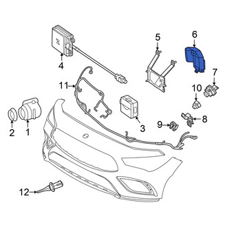 Mercedes-Benz OE - Cruise Control Distance Sensor Bracket