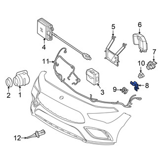 Mercedes-Benz OE - Front Park Assist Camera Housing