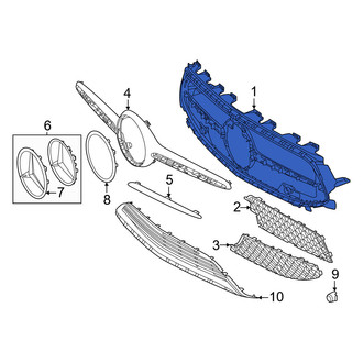 Mercedes-Benz OE - Front Grille Reinforcement