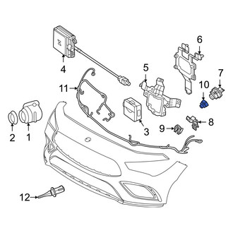 Mercedes-Benz OE - Grille Cap