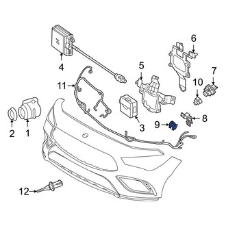 Mercedes-Benz OE - Park Assist Camera Bracket