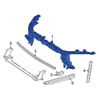 Mercedes-Benz OE - Front Radiator Support Tie Bar