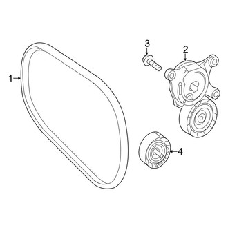 Mercedes-Benz OE - Cooling - Belts & Pulleys (Base / 4Matic)