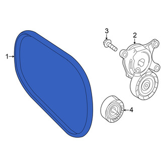 Mercedes-Benz OE - Serpentine Belt