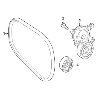 Mercedes-Benz OE - Cooling - Belts & Pulleys