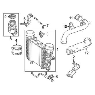 Mercedes-Benz OE - Cooling - Intercooler