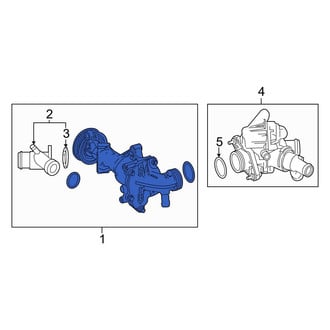 Mercedes-Benz OE - Engine Water Pump