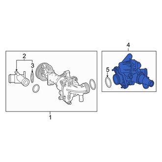 Mercedes-Benz OE - Engine Coolant Thermostat Kit