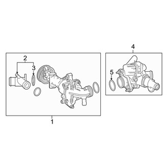 Mercedes-Benz OE - Cooling - Water Pump