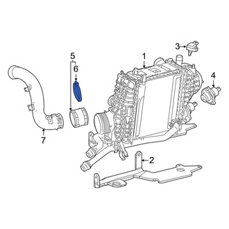 Mercedes-Benz OE - Intercooler Pipe Clamp