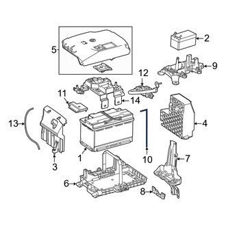 Mercedes-Benz OE - Battery Cable