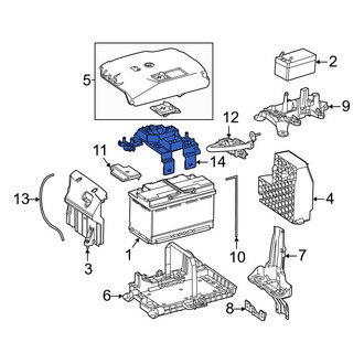 Mercedes-Benz OE - Battery Current Sensor