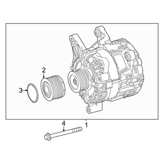 Mercedes-Benz OE - Electrical - Alternator