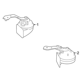Mercedes-Benz OE - Electrical - Horn