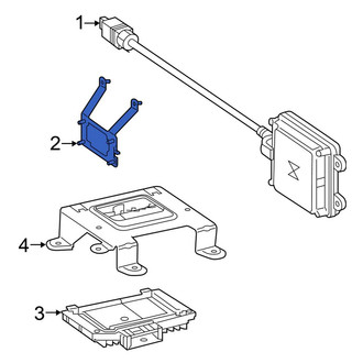Mercedes-Benz OE - Cruise Control Distance Sensor Bracket