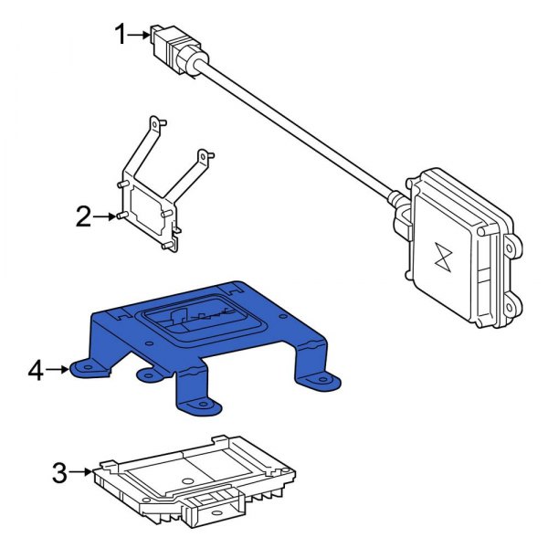 Cruise Control Module Bracket