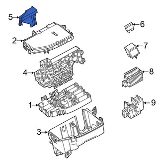 Mercedes-Benz OE - Fuse and Relay Center Cover