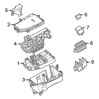 Mercedes-Benz OE - Electrical - Fuse & Relay (Engine Compartment)