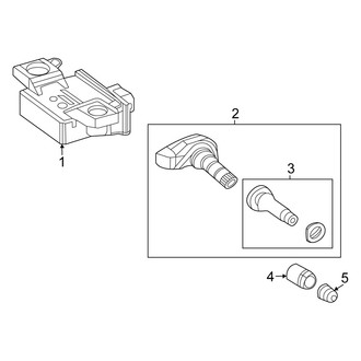Mercedes-Benz OE - Electrical - Tire Pressure Monitor Components