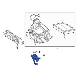 Mercedes-Benz OE - Air Cleaner Bracket