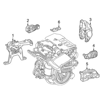 Mercedes-Benz OE - Engine & Transmission Mounting