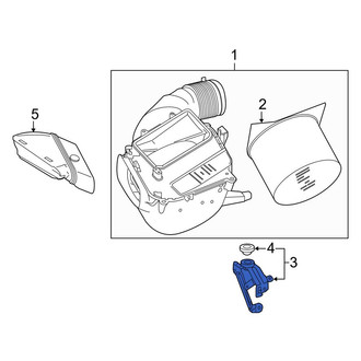 Mercedes-Benz OE - Air Cleaner Bracket